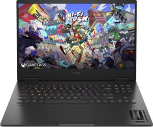 OMEN by HP 16-wf1972nd Intel® Core™ i9 i9-14900HX Laptop 40,9 cm (16.1") Quad HD 32 GB DDR5-SDRAM 2 TB SSD NVIDIA GeForce RTX 4070 Wi-Fi 7 (802.11be) Windows 11 Home Zwart