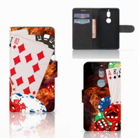 Nokia 7 Wallet Case met Pasjes Casino - thumbnail