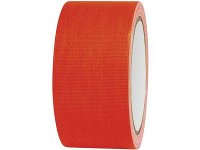 TOOLCRAFT 80FL5025OC 80FL5025OC Textieltape 80FL5025OC Neon-oranje (l x b) 25 m x 50 mm 1 stuk(s)