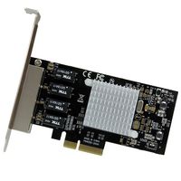 StarTech.com 4 poorts gigabit ethernet netwerkkaart PCI Express Intel 1350 NIC - thumbnail