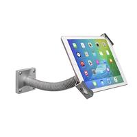 CTA PAD-SGM verstelbare zwanenhals veiligheidshouder voor 17,8-33 cm (7-13 inch) tablet zilver