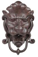 Esschert Design deurklopper leeuw 21,3 x 13,5 cm gietijzer bruin