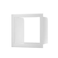 Inzetstuk reserverolhouder Xellanz Rocko | Inbouw | Messing | Wit mat