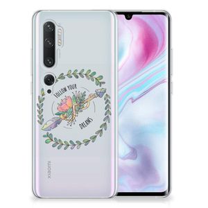 Xiaomi Mi Note 10 Pro Telefoonhoesje met Naam Boho Dreams