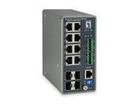 LevelOne Switch 8X GE Igu-1271 4Xgsfp 8Xpoe