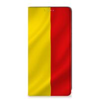 Samsung Galaxy A21s Standcase Belgische Vlag - thumbnail