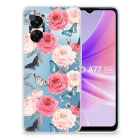 OPPO A77 | A57 5G TPU Case Butterfly Roses