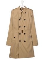 Burberry Kids trench à boutonnière croisée - Tons neutres