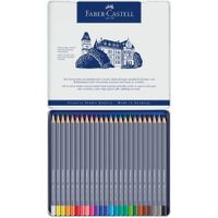 Kleurpotloden Faber-Castell Goldfaber aquarel blik ÃƒÆ’ 24 stuks assorti - thumbnail