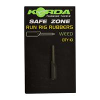 Korda Run Rig Rubber 10 stuks Weedy Green - thumbnail