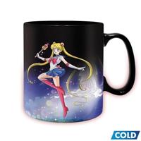 Sailor Moon Sailor & Chibi - Heat Change Mug Kop meerkleurig