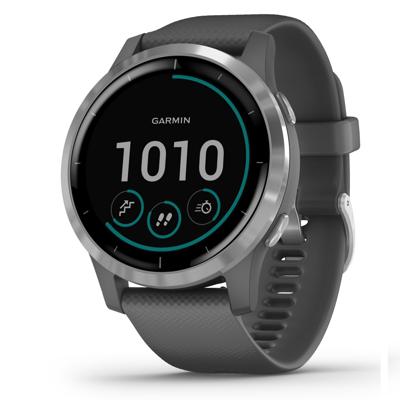 Garmin vivoactive 4 Large MIP Shadow Gray/Stainless Smartwatch Donkergrijs