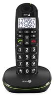 Doro PhoneEasy 110 DECT Draadloze Telefoon, Zwart