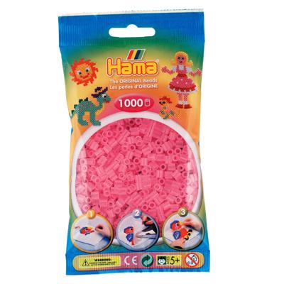 Hama Strijkkralen Roze Transparant (072), 1000st.