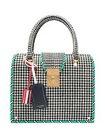 Thom Browne sac cabas Mrs. Thom Hunting en tweed - Noir - thumbnail