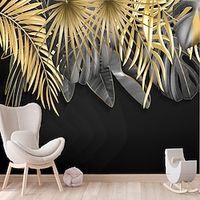 Planten 3D Landschap Huisdecoratie Bloemig Klassiek Behangen, Kangas PVC / Vinyl Materiaal lijm nodig Muurschildering, Kamer wandbekleding Lightinthebox
