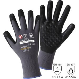 L+D NITRIL DOT 1166-10 Werkhandschoen Polyamide Maat (handschoen): 10, XL EN 397 Cat II 1 paar