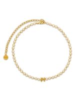 Palm Angels crystal-embellished monogram choker - Or - thumbnail