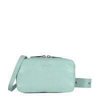 MYOMY leren crossbody tas My Boxy Bag mintgroen