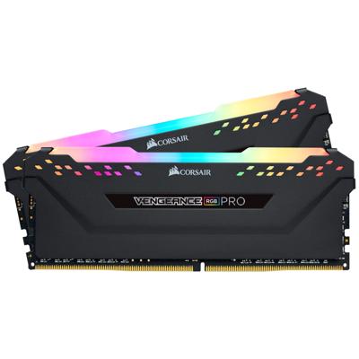 Vengeance RGB Pro - Geheugen - DDR4 - 16 GB: 2 x 8 GB - 288-PIN - 3200 MHz - CL16