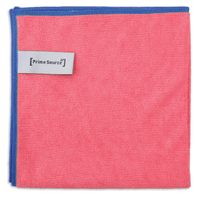 Microvezeldoek professional rood 38x38cm 10 stuks - thumbnail