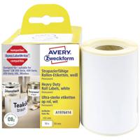 Avery-Zweckform Rol met etiketten Compatibel vervangt DYMO 1976414 59 x 102 mm Folie Wit 50 stuk(s) Permanent hechtend Universele etiketten A1976414