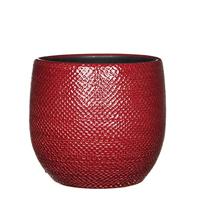 Mica decoratieve pan, bordeaux, 20