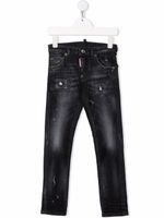 DSQUARED2 KIDS jean à coupe slim - Noir