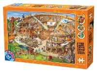 Cartoon het Colosseum Puzzel 1000 Stukjes