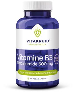 Vitamine B3 Niacinamide 500 mg