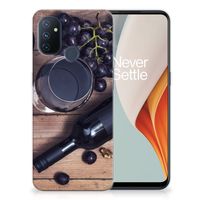 OnePlus Nord N100 Siliconen Case Wijn - thumbnail