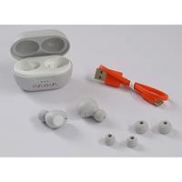 Skoda 6VA063702 True-draadloze in-ear hoofdtelefoon, bluetooth, draadloos, wit, met Fabia-opschrift