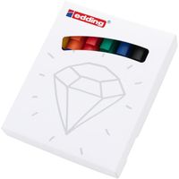 Edding Colourful Flipchart Kit permanente marker Gesorteerd Zwart, Blauw, Groen, Oranje, Rood, Geel 7 stuk(s) - thumbnail