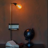 Dutchbone Wandlamp Shaw - Zwart - thumbnail