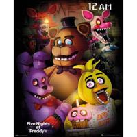 Gbeye Five Nights At Freddys Group Poster 40x50cm