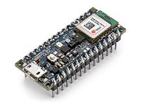 Arduino Nano 33 BLE Sense Rev2 with headers [ABX00070] – Ontwikkelingskaart met BLE, 9 sensoren, 32-bit ARM Cortex-M4, ideaal voor IoT, AI-projecten en sensorgebaseerde toepassingen met headers