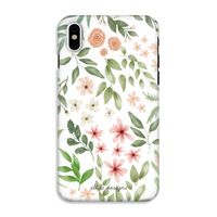 Botanical sweet flower heaven: iPhone X Tough Case - thumbnail