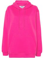 MSGM hoodie en coton à logo imprimé - Rose