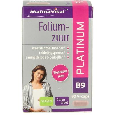 Mannavital Foliumzuur platinum Mannavital Foliumzuur platinum
