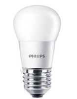 Philips LED kogel 4-25W E27 827 P48 mat - thumbnail