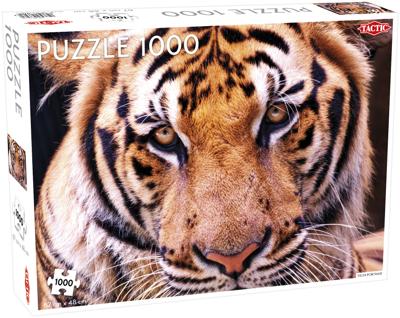 Tactic Puzzel Animals: Tiger Portrait puzzel 1000 stukjes