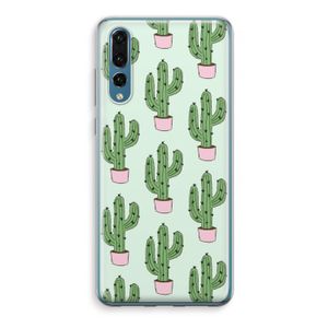 Cactus Lover: Huawei P20 Pro Transparant Hoesje