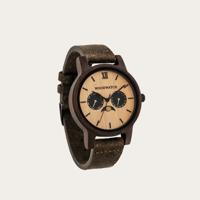 Houten Horloge Outland Khaki