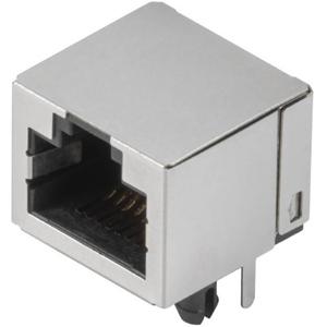 Weidmüller RJ45C5 T1U 2.8N4N TY RJ45-connector CAT 5 1455240000 Bus, inbouw horizontaal Aantal polen (sensoren) 8 Zilver, Zwart 140 stuk(s)