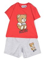 Moschino Kids barboteuse Teddy Bear en coton - Rouge - thumbnail