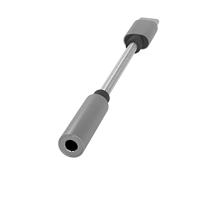 Terratec 284535 2.0 adapter [1x USB-C stekker-1x jack 3,5 mm] Connect C50, zilver/zwart