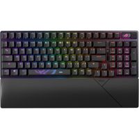 ASUS ROG Strix Scope II 96 Wireless gaming toetsenbord 96%, RGB leds, Hot-swappable, PBT Double-shot, Bluetooth / 2.4GHz / USB 2.0 - thumbnail