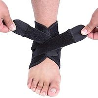 1 stuks enkelbrace (maat 11in), ademende neopreen hoes, verstelbare bandage, enkelstabilisator voor mannen en vrouwen Lightinthebox