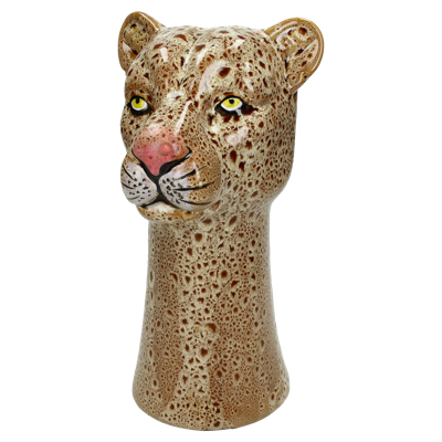 Wants&Needs Accessoires Vaas Leopard Bruin 17.2 X 15.5 X 29