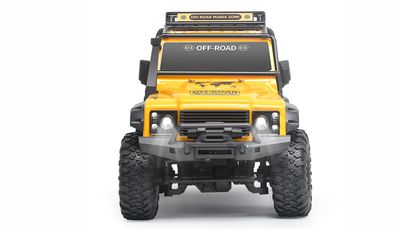 Amewi Dirt Climbing SUV Safari 1:10 Brushed RC auto Elektro Crawler 4WD RTR 2,4 GHz Incl. accu en lader, Met lichteffect, Incl. batterijen